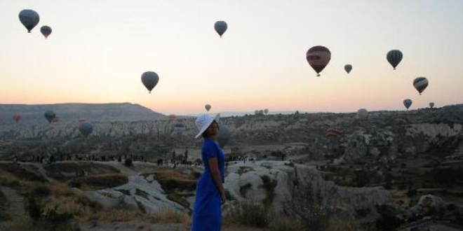 Kapadokya'da bayram younluu