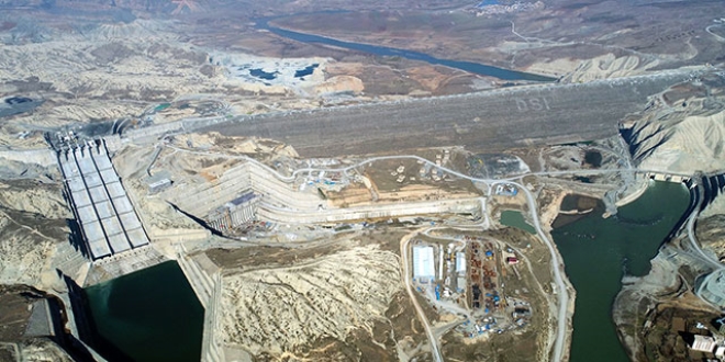 Ilsu Baraj su tuttu, yeni Hasankeyf'te yaam balad