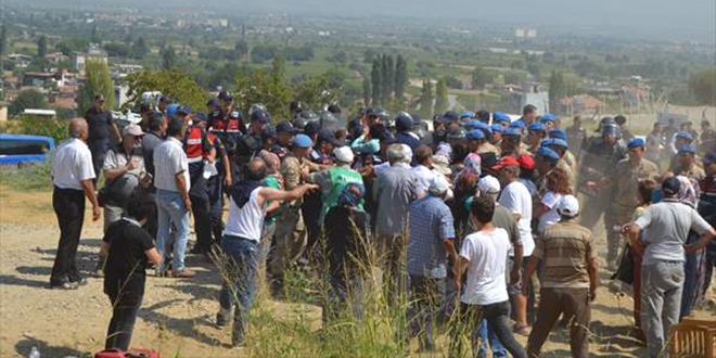 Manisa'da JES protestosu: 26 gzalt