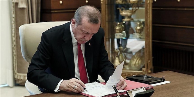Erdoan imzalad: 9 blge 'hassas alan' ilan edildi