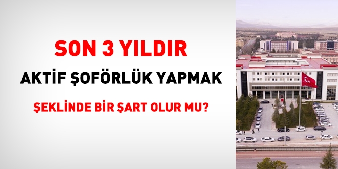 Son 3 yldr aktif ofrlk yapmak art nasl belgelendirilecek?