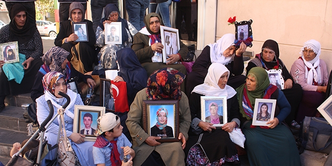 HDP nnde eylem yapan aile says 45'e ykseldi