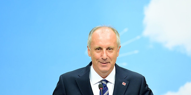 Muharrem nce'den adaylk aklamas