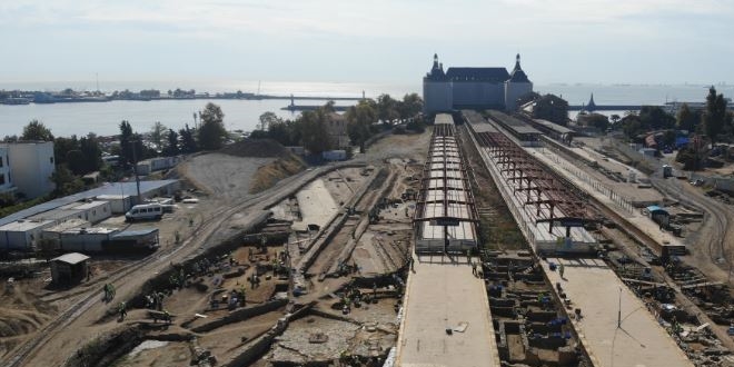 Haydarpaa kazlarnda yeni kalntlar gn yzne kt