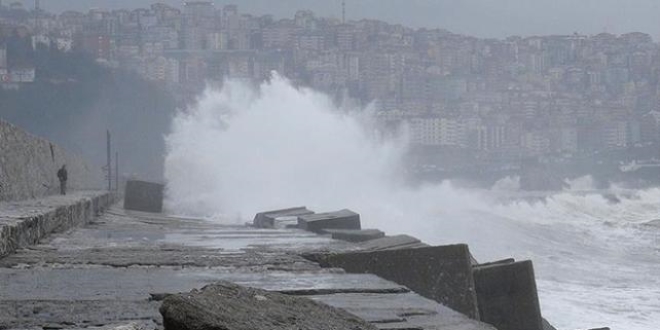 Bat Karadeniz iin frtna uyars