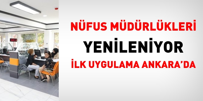 Nfus mdrlkleri yenileniyor. lk uygulama Ankara'da