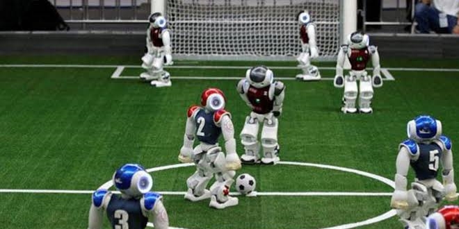 Robot futbolcular, insanlarla mcadeleye hazrlanyor
