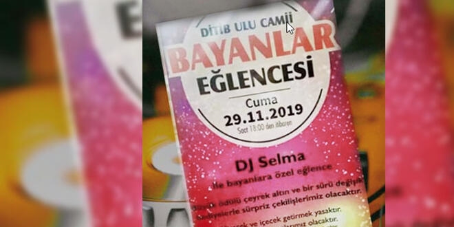 Tepkiler zerine Camide DJ'li elence iptal edildi