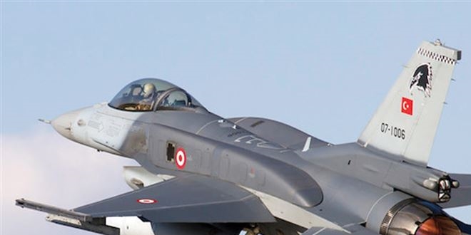 F-16'lar S-400 testi iin havaland