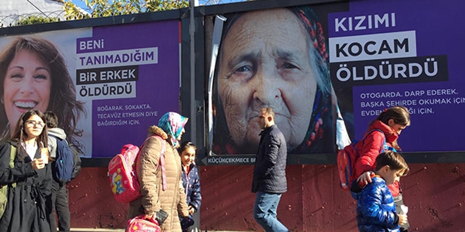 Belediyenin sokaklara ast afilere tepki