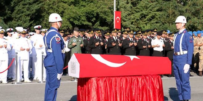 Silah kazasnda ehit olan asker iin tren dzenlendi