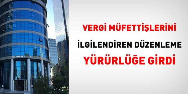 Vergi mfettilerini ilgilendiren dzenleme yrrle girdi