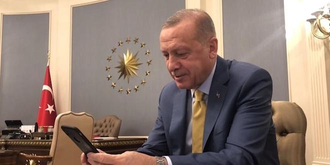 Erdoan, terr rgt PKK'nn elinden kurtarlan Cafer Ceylan'n ailesiyle grt