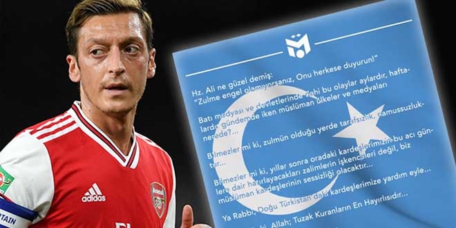 in Dileri Bakanl Mesut zil'i Sincan'a davet etti!