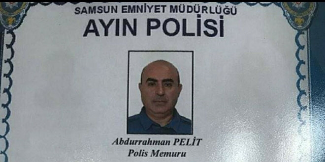 Savc ve eini kurtaran polis 'ayn polisi' seildi