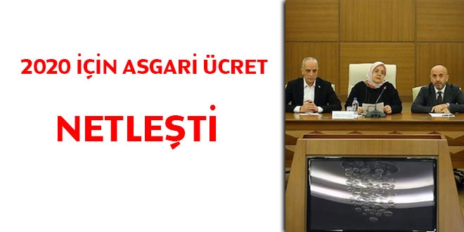 2020 yl iin net asgari cret belli oldu