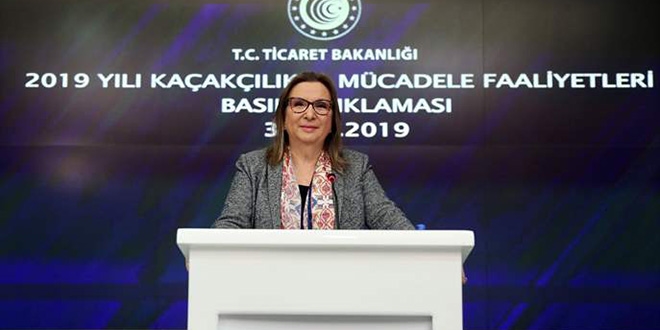 Bakan Pekcan, 2019 yl kaaklkla mcadele sonularn aklad