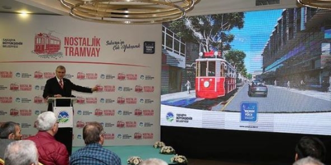 Sakarya'da nostaljik tramvay sesi yanklanacak