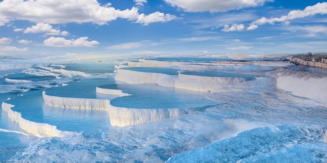 Pamukkale travertenleri klandrlacak