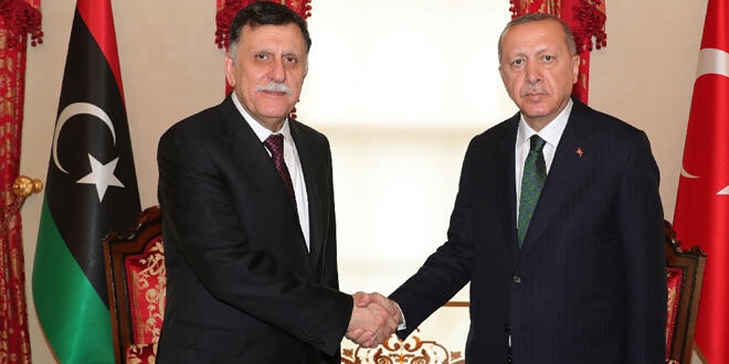 Erdoan ile Libya Babakan'nn grmesi sona erdi