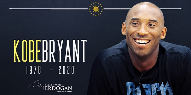 Cumhurbakan Erdoan'dan Kobe Bryant paylam