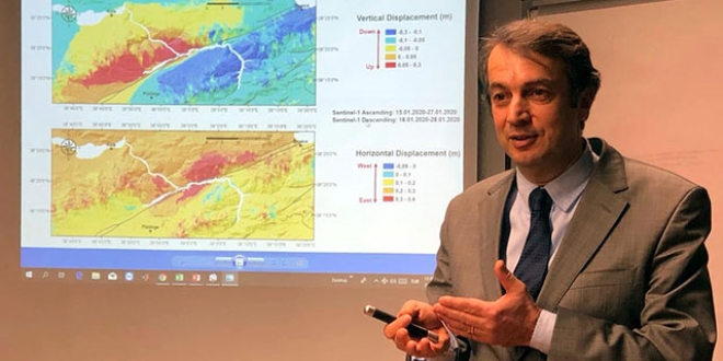 'Elaz depreminde krlmann boyu 50, eni 70 kilometre'