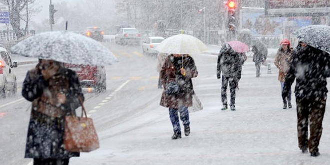 Erzurum, Ardahan ve Kars'ta kar ya ve frtna etkili oluyor