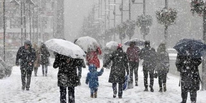 Meteoroloji'den 3 blgeye youn kar ya uyars