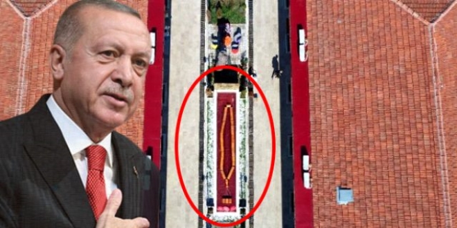 1 tonluk tespihi Erdoan'a hediye etmek istiyor