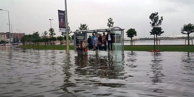 Meteorolojiden iki ile saanak ya ve sel uyars