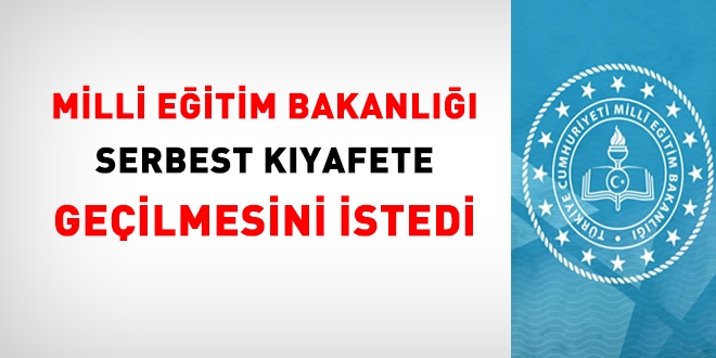 MEB, alanlarn serbest kyafet gemesini istedi