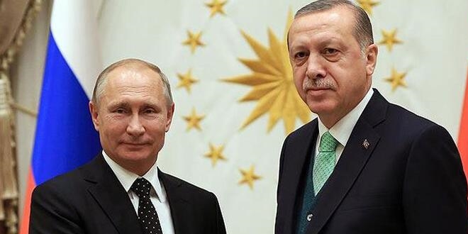 Cumhurbakan Erdoan, Putin ile telefonda grt