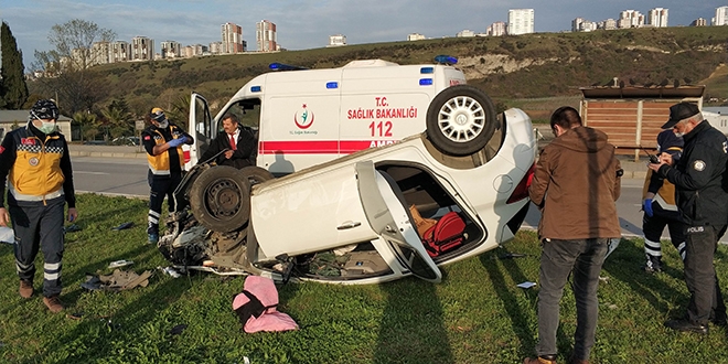 Trafik kazas geiren polis memuru lmden dnd