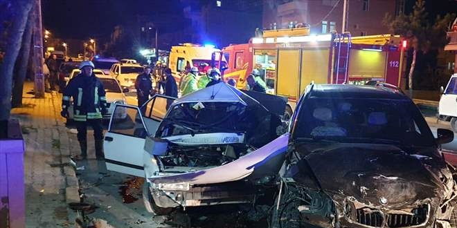 Isparta'da ciple otomobil arpt: 1 l