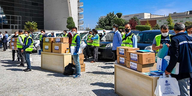 Malatya Bykehir, 1 milyon 500 bin maske datacak