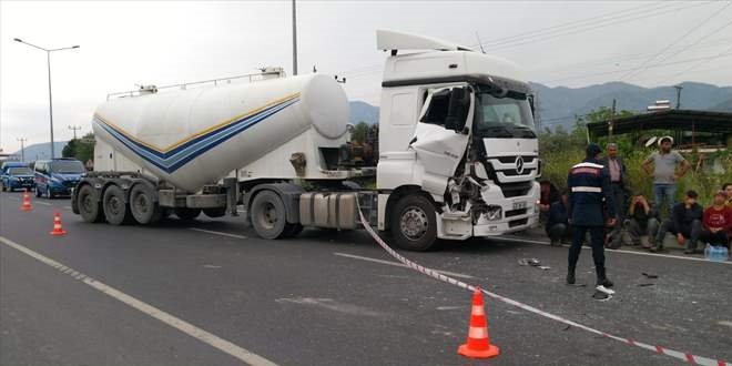 Aydn'da kaza yapan traktrn 14 yandaki srcs ld