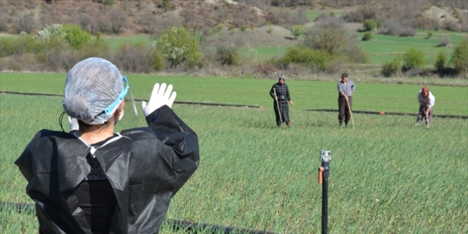 iftilerin sosyal mesafesi drone ile denetleniyor