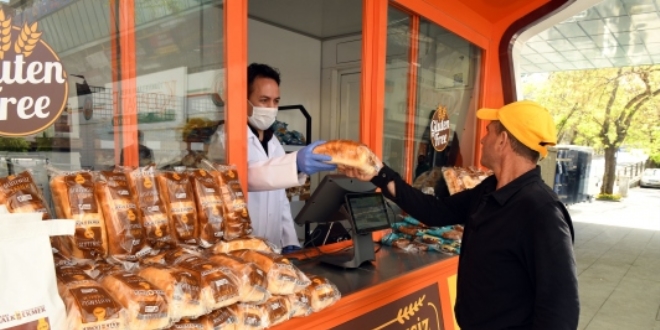 Ankara'da Halk Ekmek'ten ilk glutensiz bfe