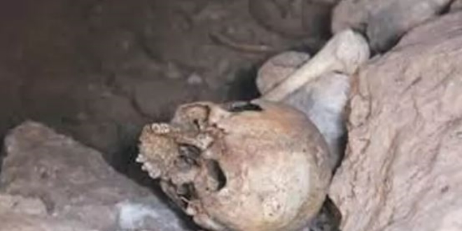 Mardin'de maarada bulunan kafataslarna ilikin aklama