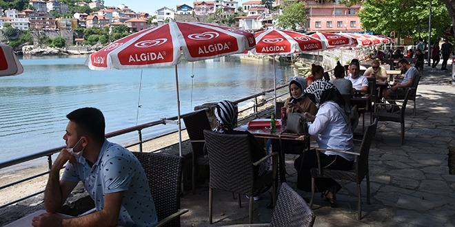 Amasra'da ziyareti younluu