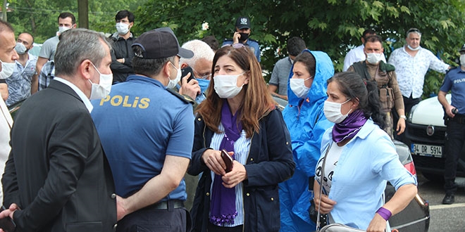 Kandra Cezaevi'nde eylem yapmak isteyen HDP'lilere izin kmad