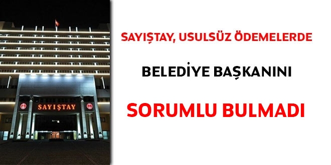 Saytay, usulsz demelerde belediye bakann sorumlu bulmad