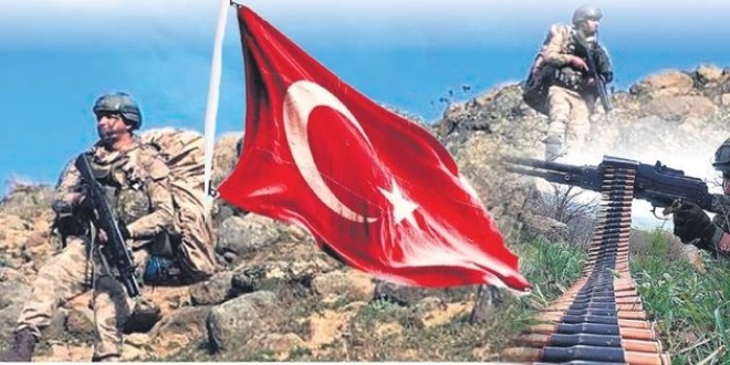 PKK'nn terr inine bayramz dikildi