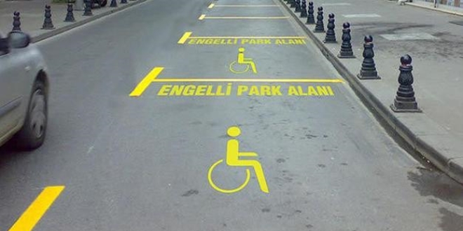 Emniyet, Trkiye genelinde engelli park yerlerini denetledi