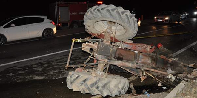 Afyonkarahisar'da zincirleme trafik kazas: 1 l, 2 yaral