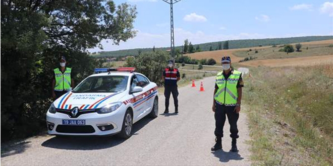 Ankara'dan ziyarete gitti, ky karantinaya alnd