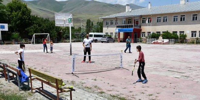 Ky ocuklar 'gezici spor timi' ile artk ok sportif