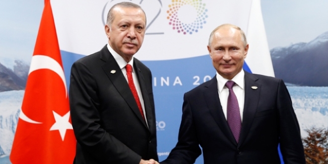 Cumhurbakan Erdoan, Putin'le telefonda grt