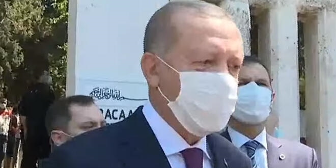 Cumhurbakan Erdoan'dan 'temizlik, maske, mesafe' uyars