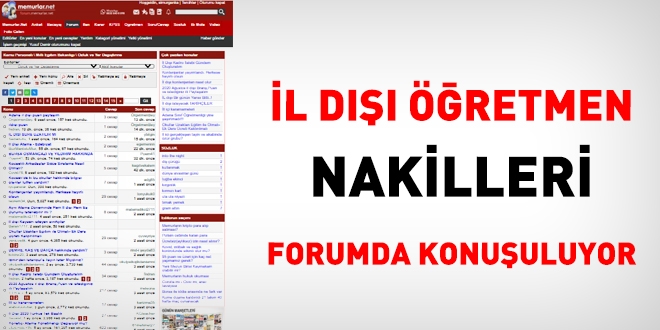 l d retmen nakilleri forumda konuuluyor